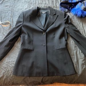 Tahari black blazer with flaw